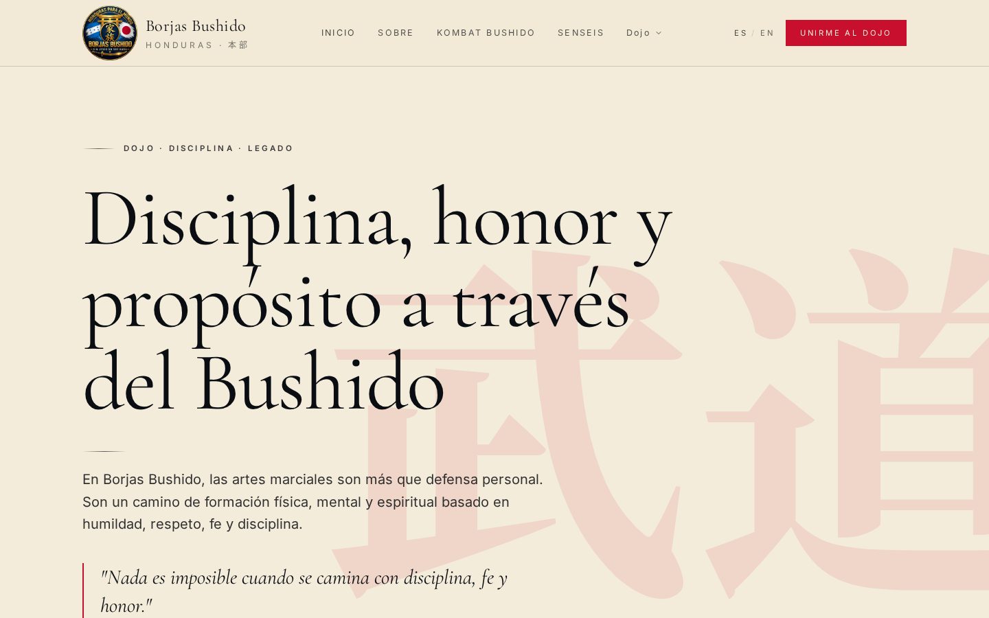 Borjas Bushido