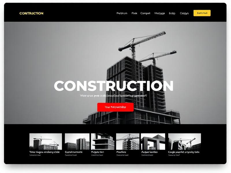 Página web para Constructoras